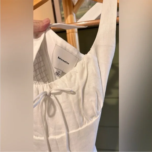 Reformation Balia Linen Dress - Picture 3 of 4